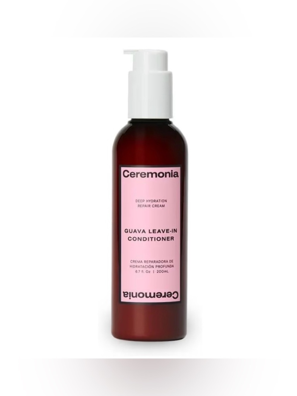 Ceremonia Guava Leave-In Conditioner for Dry & Frizzy Hair